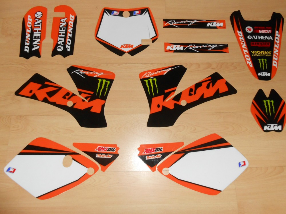 Kit déco complet KTM SX 65 ( 02 à 08 )
